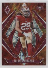 2024 Panini Phoenix FireBurst 206/350 Talanoa Hufanga #131 11yh