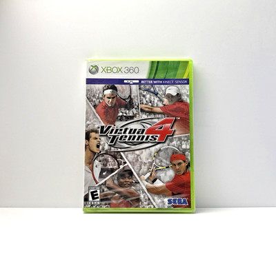 Virtua Tennis 4 Microsoft Xbox 360 Brand New Factory Sealed Free Shipping