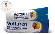   FAST SHIPPING  5X Voltaren Emulgel 50g Strong Relief of Local Pain Gel 12 hours