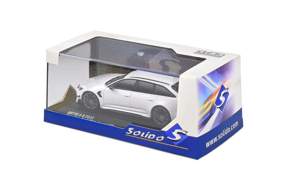 Solido 1:43 ABT RS6 R IBISWHITE 2021,Fabricación contemporánea Foto 3 de 4
