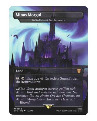 MTG | Cabal Coffers / Minas Morgul | Lord of the Rings | NM | Deutsch