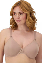 Bali Ultimate Smoothing Lightweight T-Shirt Underwire Bra DF4481, US size, NWT.