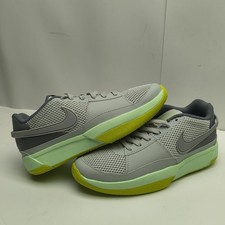 Nike Ja 1 Light Silver Granite Cyber Gray Basketball Shoes- 7Y Women's 8.5