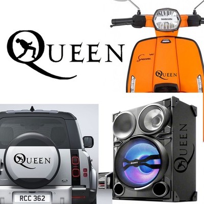 Sticker Vinyl Cut Queen Freddie Mercury Pegatina Vinilo