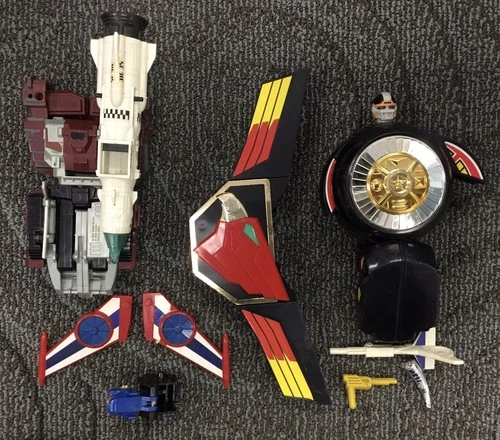 Vintage 1996 Power Ranger Model Parts