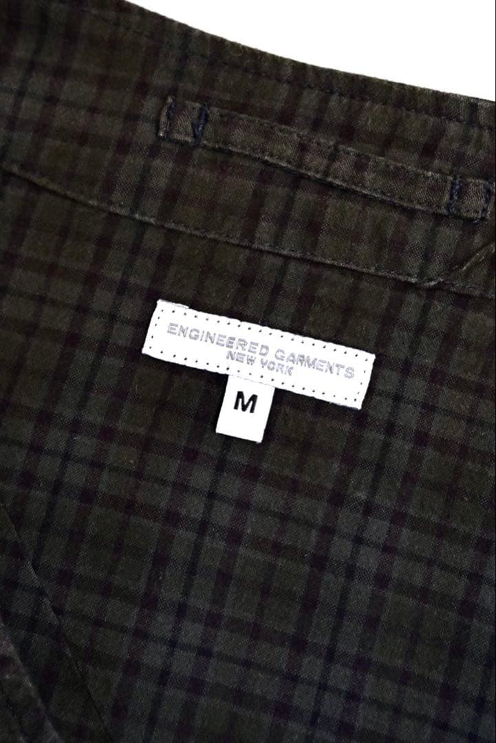 Engineered Garments Check Pattern Cotton Coverall… - image 5
