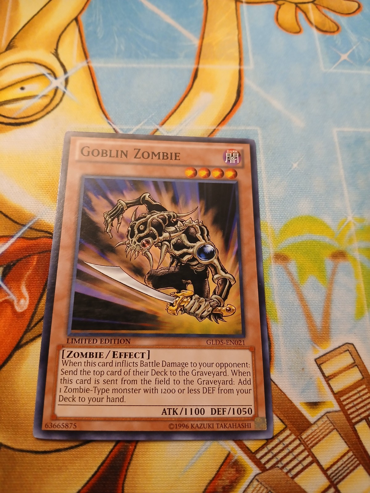 Goblin Zombie GLD5-EN021 YuGiOh Gold Series: Haunted Mine trading card — raw and PSA graded price guide