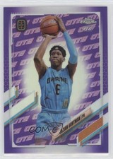 2021 Chrome OTE Overtime Elite Purple & Pink Refractor /299 Jazian Gortman 6l7