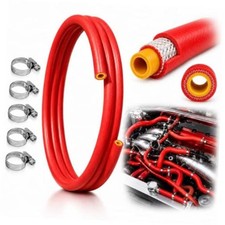 5/8" 16mm High-Temp Silicone Heater Hose Kit, 5FT 5 5/8" ID-5FT ID 16mm Red