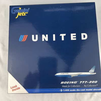 ENHANCED Gemini Jets 1:400 United Boeing 777-200 N769UA GJUAL659