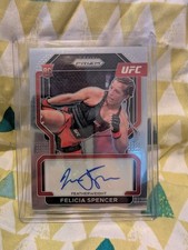 Felicia Spencer 2022 Panini Prizm UFC Autograph #SG-FSP Rookie Auto RC Free Post