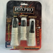 FoxPro Furtaker Combo Pack 3-Piece Set Predator Calls  472. H51