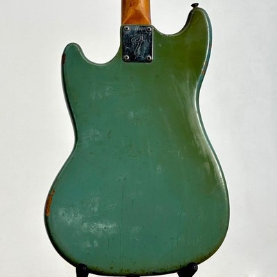 Electric Bass Guitar Fender USA Musicmaster Daphne Blue 1972 S/N