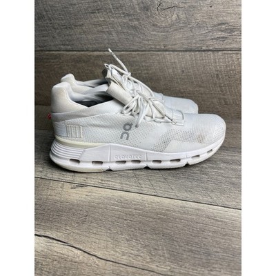 On Running Cloudnova Undyed 26.98225 Womens US 9 Athletic Shoes White Sneakers
