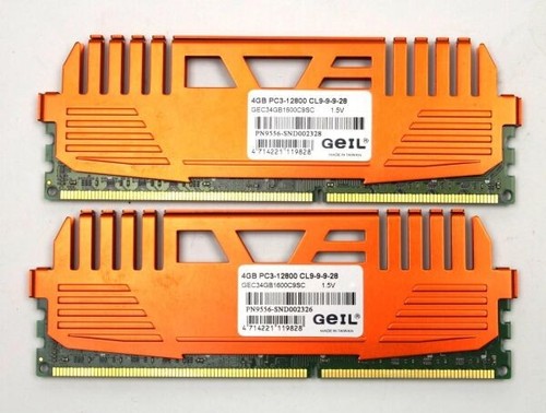 8 GB im 2er Set, 2 x 4 GB EVO Corsa DIMM DDR3 Ram Module 1600 MHz mit Kühlkörper