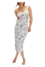 Free People Women's Printed Got Glam Slip Dress Toile Tea Cup Combo