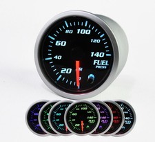 52mm 2 Fuel Pressure Gauge Press Meter Black Face 0-140 Psi Alluminium 12v 52mm 2 Fuel Pressure Gauge Press Meter Black Face 0-140 Psi Alluminium 12v