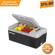 16Qt Portable Car Refrigerator 12V Freezer-4  Fast Cooling, Electric for Camping
