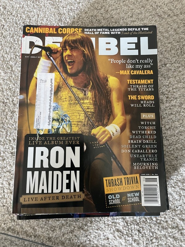 RARE! Decibel Magazine Lot of 18 Issues (27 - 44).  OUT OF PRINT!!!