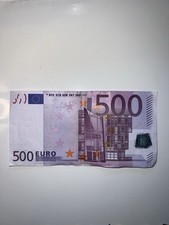 2002 500 Euro Banknote European Union Currency
