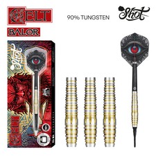 Shot Celt Balor Soft Tip Dart Set-90 Tungsten-20gm