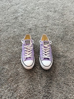 Converse All Star Purple Low Top Sneakers - Size 8W/6M -  153873F