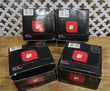 RA- 4 X Downlighters: Fixed & Eyeball Gimbal GU10 Light Fitting/RGGW White