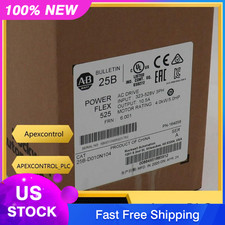 New Sealed Allen Bradley 25B-D010N104 /A Powerflex 525 AC Drive 5HP 4.0KW