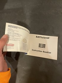 Battleship nes Manual only