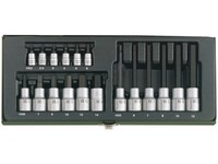 "Proxxon SteckschlüSselsatz Hx, 23100, 1/4\" + 1/2\", 18-Teilig"