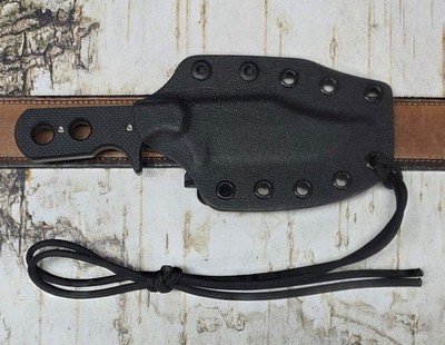 KYDEX SHEATH  with HORIZONTAL CLIP FOR COLD STEEL MINI-TAC BOWIE, CS171