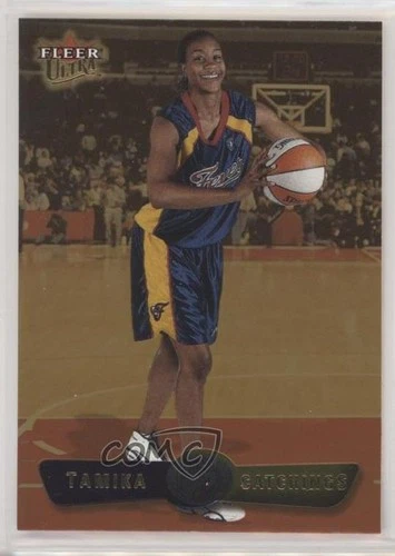 2002 Fleer Ultra WNBA Gold Medallion Tamika Catchings #48 HOF