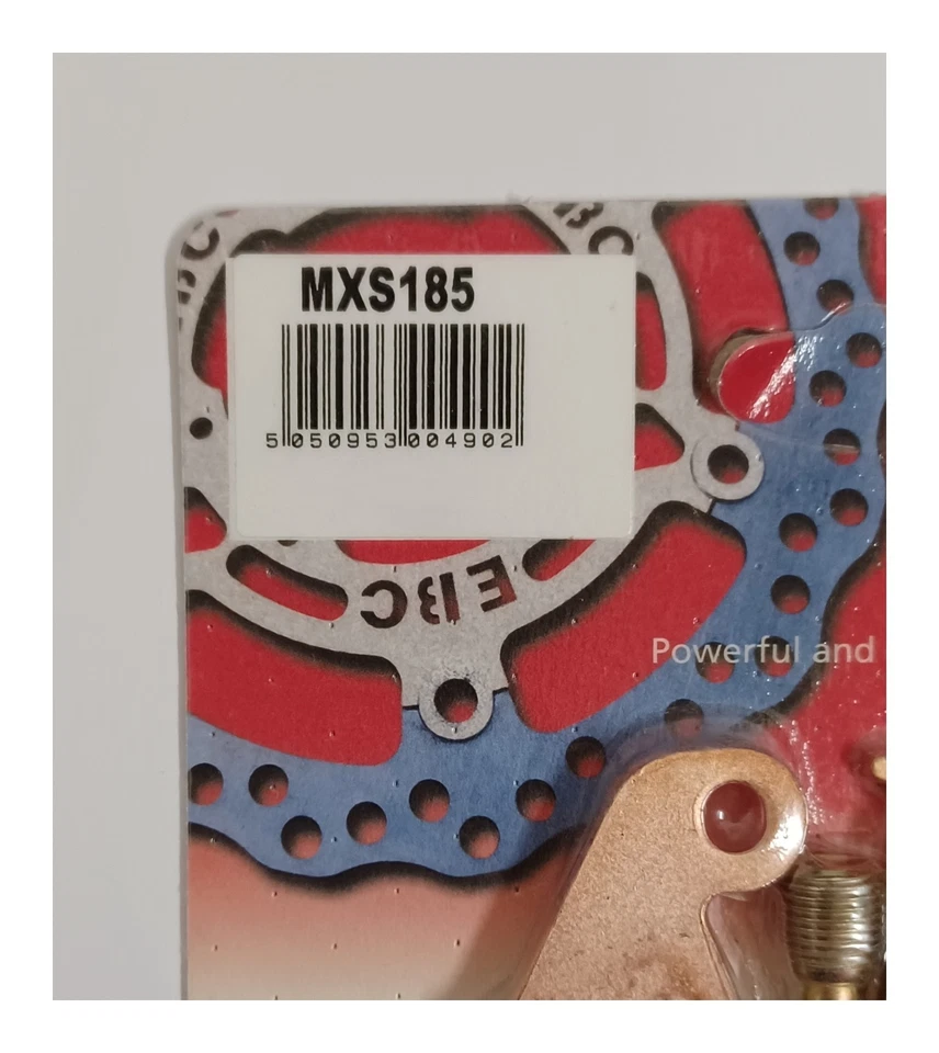 EBC Fritté Course Avant Plaquettes Disque de Frein Pour Kawasaki KLX400R (2003 À - Photo 2/4
