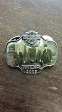 Harley Davidson 100 Years Anniversary 2003 MDA Founders Jacket Vest Hat Pin