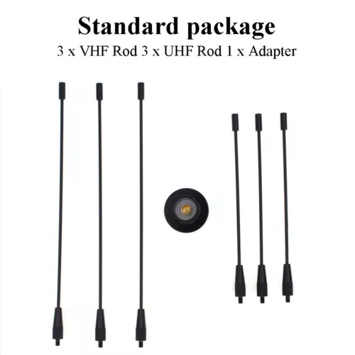 Nagoya RE-02 SO-239 Amateur-Amateurfunkgerät PL259 Antenne Erdflugzeug Kit - Bild 5 von 5