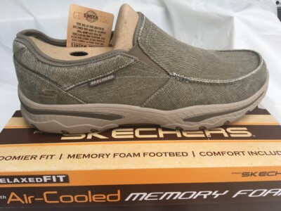 Skechers Men's Relaxed Fit-Creston Moseco BROWN TAUPE COLOR  SIZE 13, BRAND NEW!