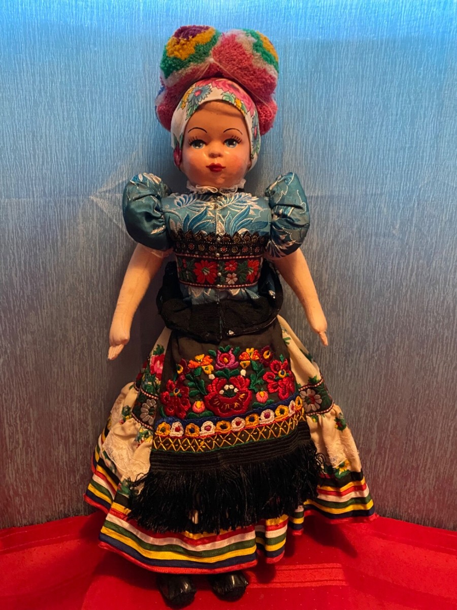 Vintage Hungarian Doll - Ruhazatikisipari Szovetkezet - 21