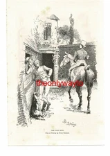 Post Boys, (Telling Tales Of The Road, Reverse), Book Illustration (Print), 1887