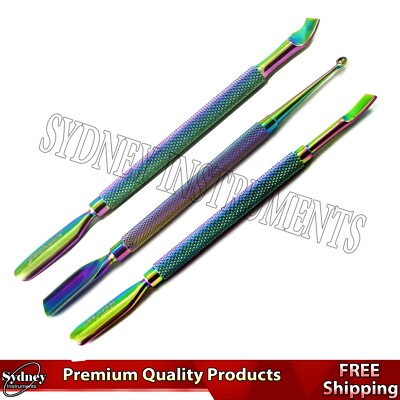 Beauty Nail Gouges Pusher Remover Manicure Nails Art Cleaners