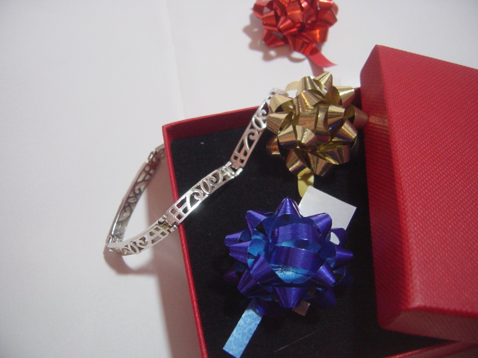 Beautiful Vintage Solid Silver Bracelet–mackintos… - image 1