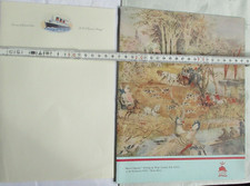 Speisekarte  Cunard White Star RMS Queen Mary 15.4.39 +Original Briefbogen m.WZ