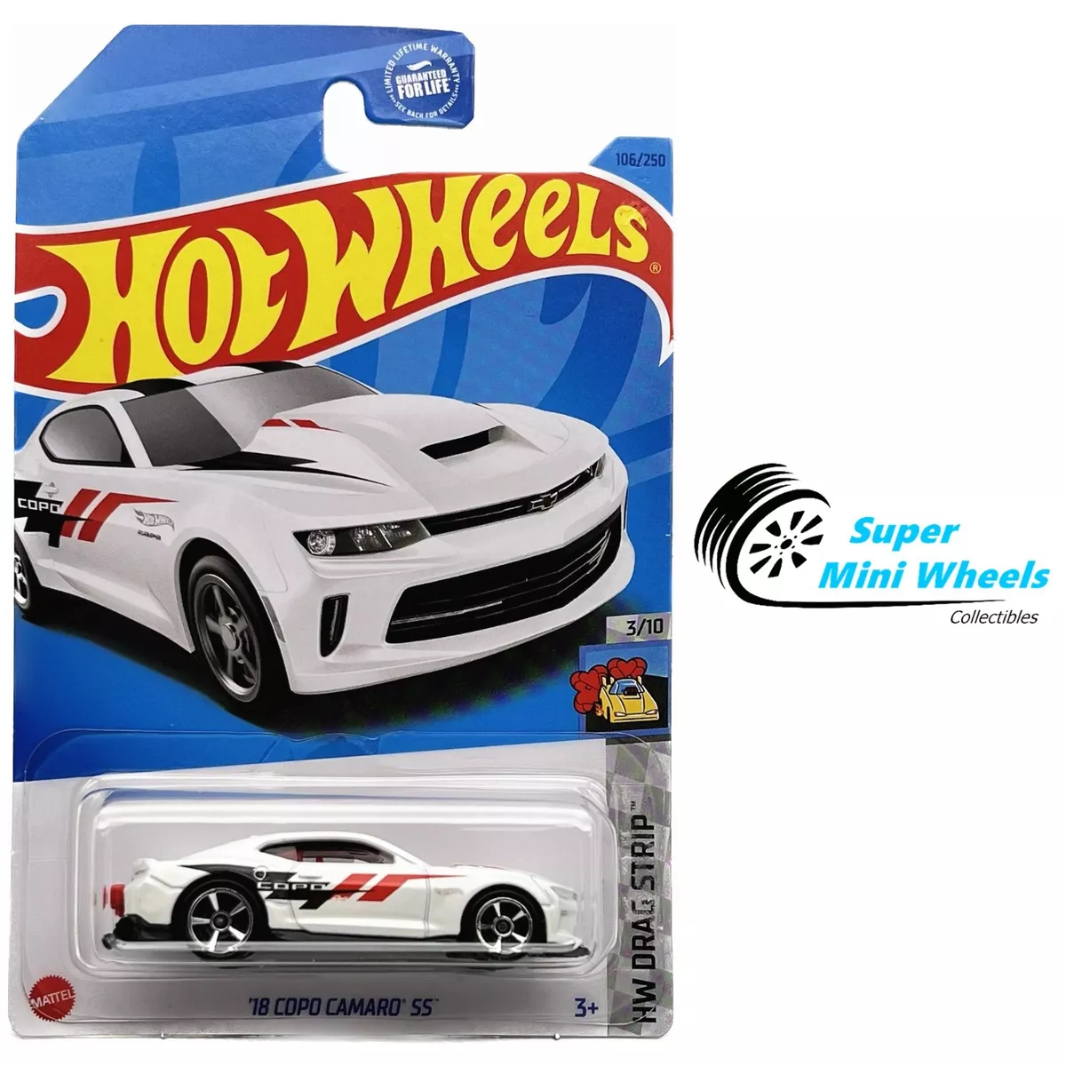Hot Wheels 2023 106 18 Copo Camaro SS White eBay