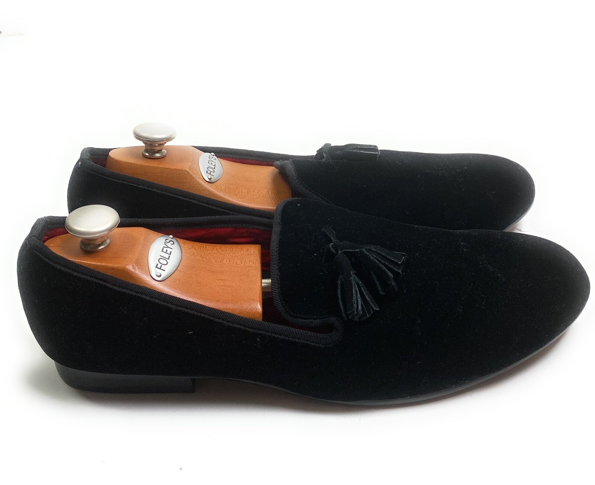 Merlutti Slide Sandals Black Suede Men\'s Size 11 2681-1 Shoes Danilo Slide Sandal Black Perforated Suede – TOMS.com main image 4