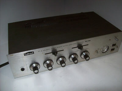 CALRAD Public Address, Music Amplifier, AM/FM Receiver, MODEL 95-930, WORKING