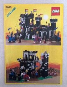 Lego 6085 Black Monarch&rsquo;s Castle SET 16x32 Used From Japan