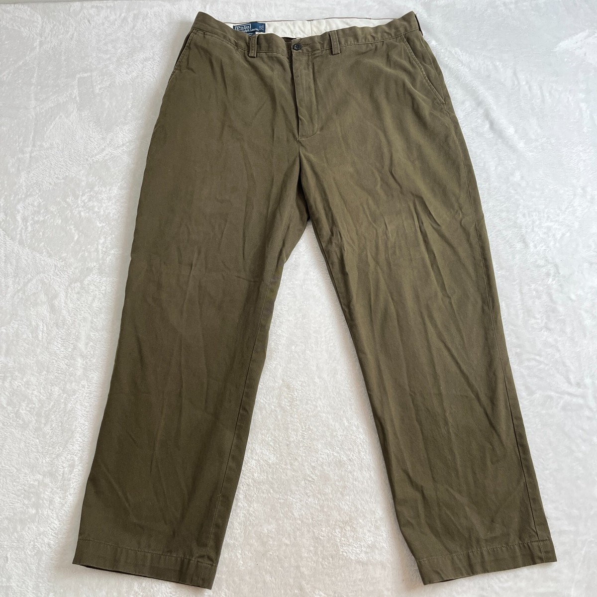 Pantalones Polo Ralph Lauren Hombre Classic Tapered Fit Hiking Verde Oliva
