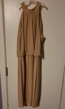 Vince Camuto Gold Evening Dress 4