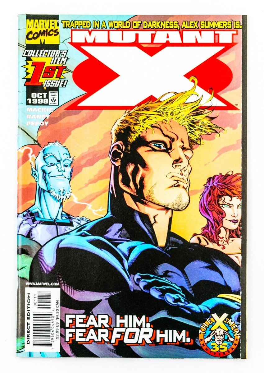 Mutant X #1 (1998 Marvel) Collector's Item! X-Men 35th Anniv