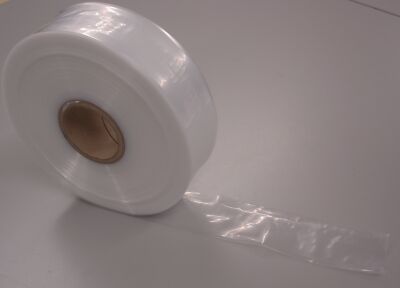1 Stück LDPE Schlauchfolie transparent B=70mm Dicke 50µm (0,05 mm) Länge 500m