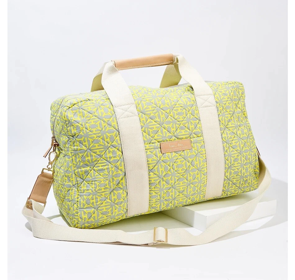 Yellow hotsell weekender bag